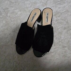 Karl Largefield open top shoes